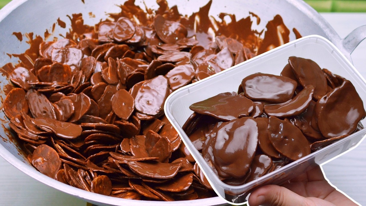 SEHARI LAKU 60 KG! KERIPIK PISANG COKLAT LUMER SUPER CREAMY
