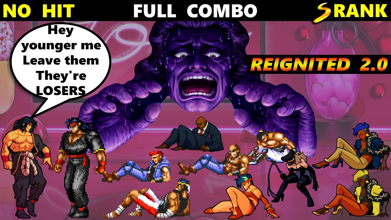 Streets of Rage 4 Stage 8 Full Combo Reignited 2.0 Shiva