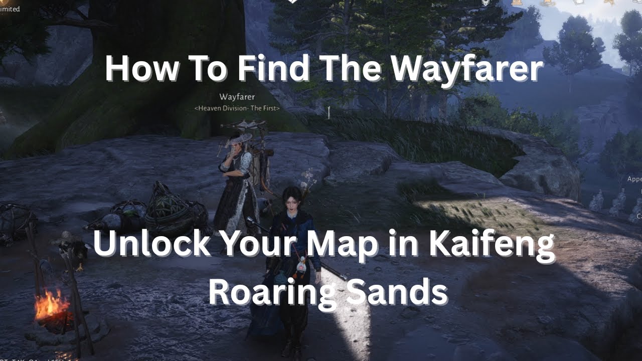 How To Find The Wayfarer and Unlock Your Map in Kaifeng Roaring Sands