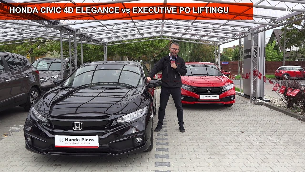 Honda Plaza TV- #75 Honda Civic 4D 1.5T 182KM Elegance oraz Executive (po liftingu) 2019