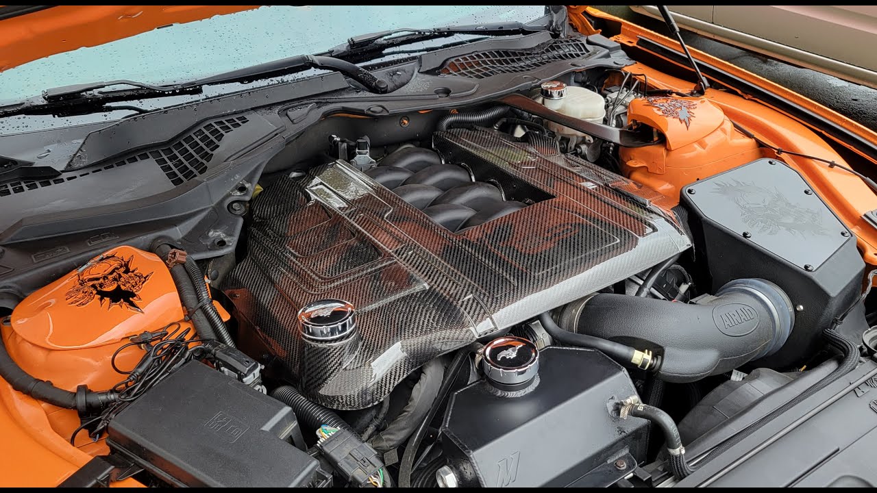 Carbon Fiber Engine Cover Build - ASMR