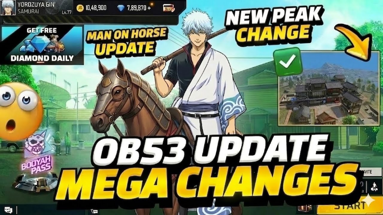OB53 advance server UPDATE MEGA CHANGES 🔥