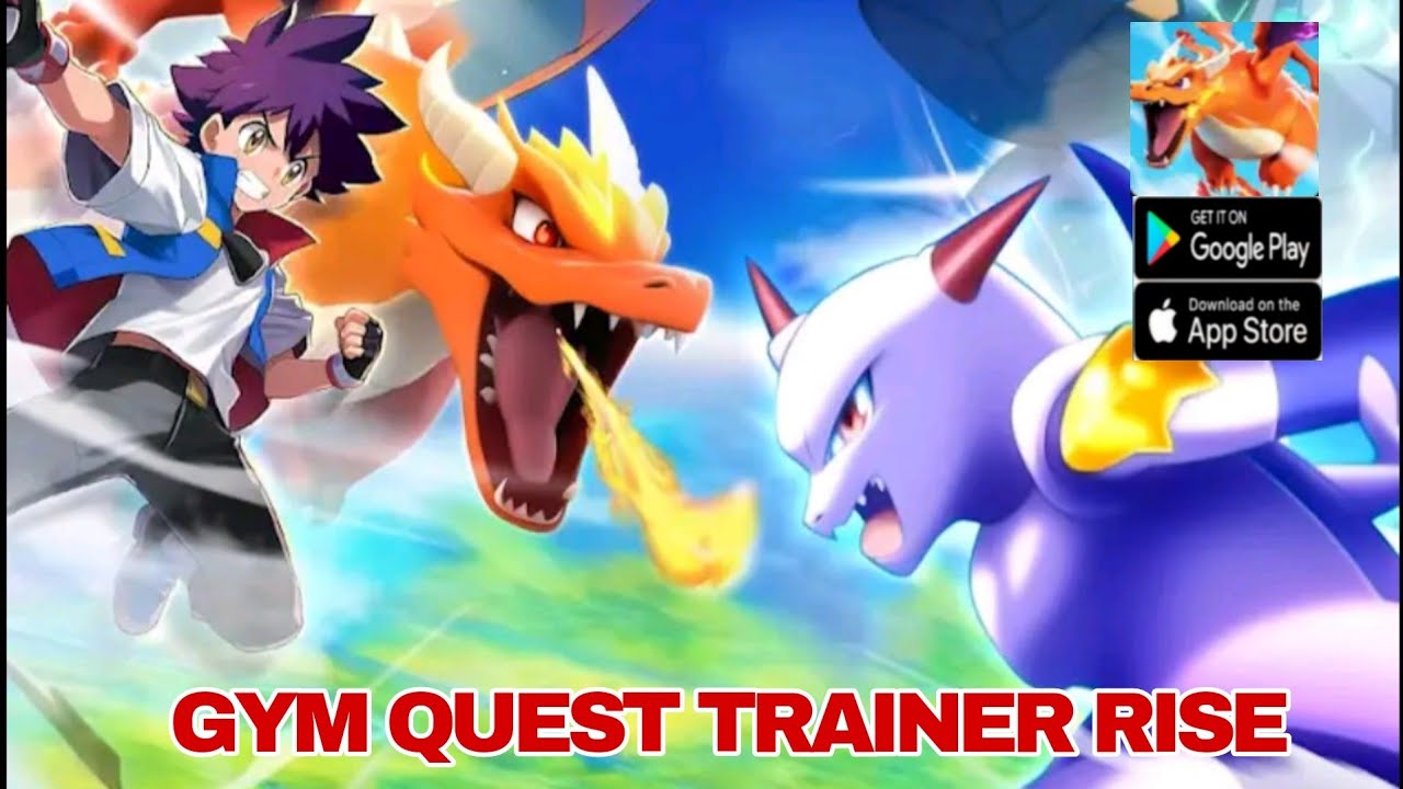 Gym Quest: Trainer Rise Gameplay - Pokemon RPG Game Android