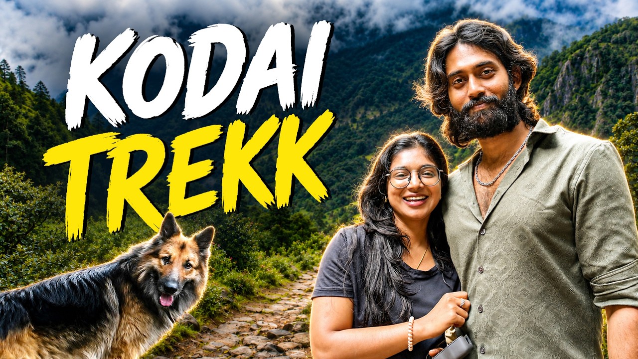 Our First Trek Together 🌻❤️ Spice Valley, Kodaikanal | Paaru & Kammu
