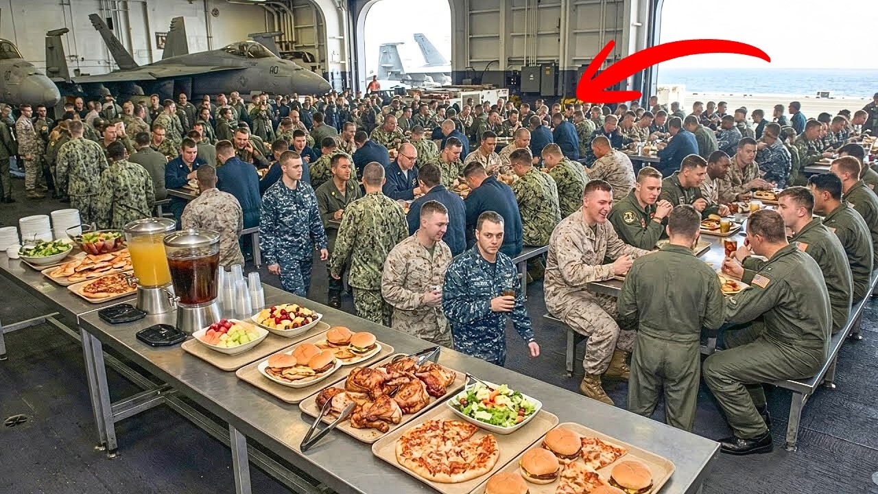 How Aircraft Carrier Crews Shower, Eat & Sleep You Never Knew Existed