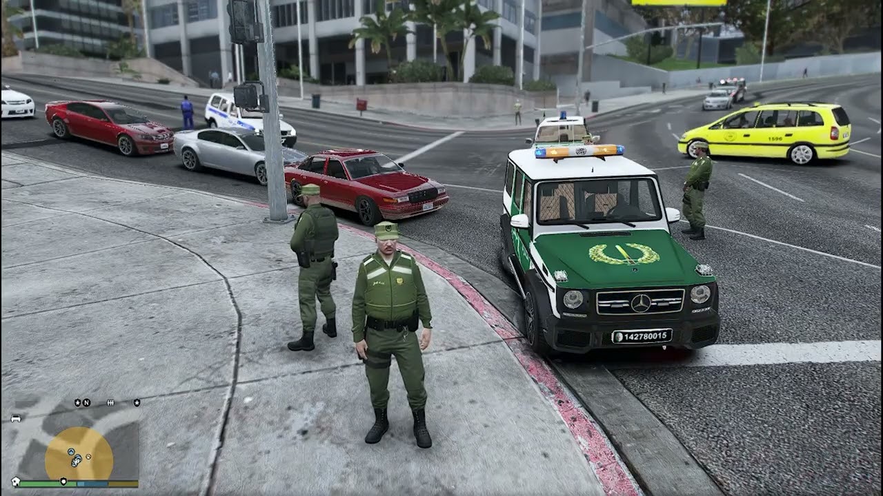 بعض مهمات الدرك الوطني GTA V DZ