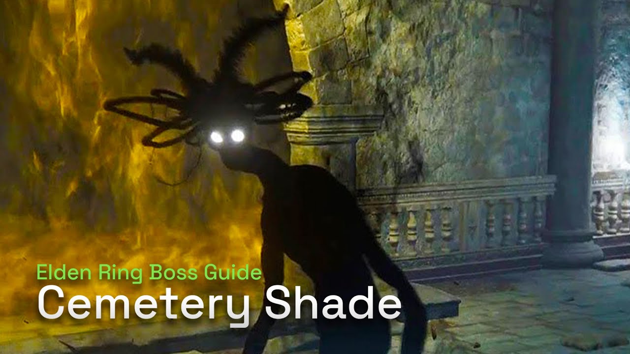 How To Defeat Cemetery Shade - Elden Ring Boss Gameplay Guide
