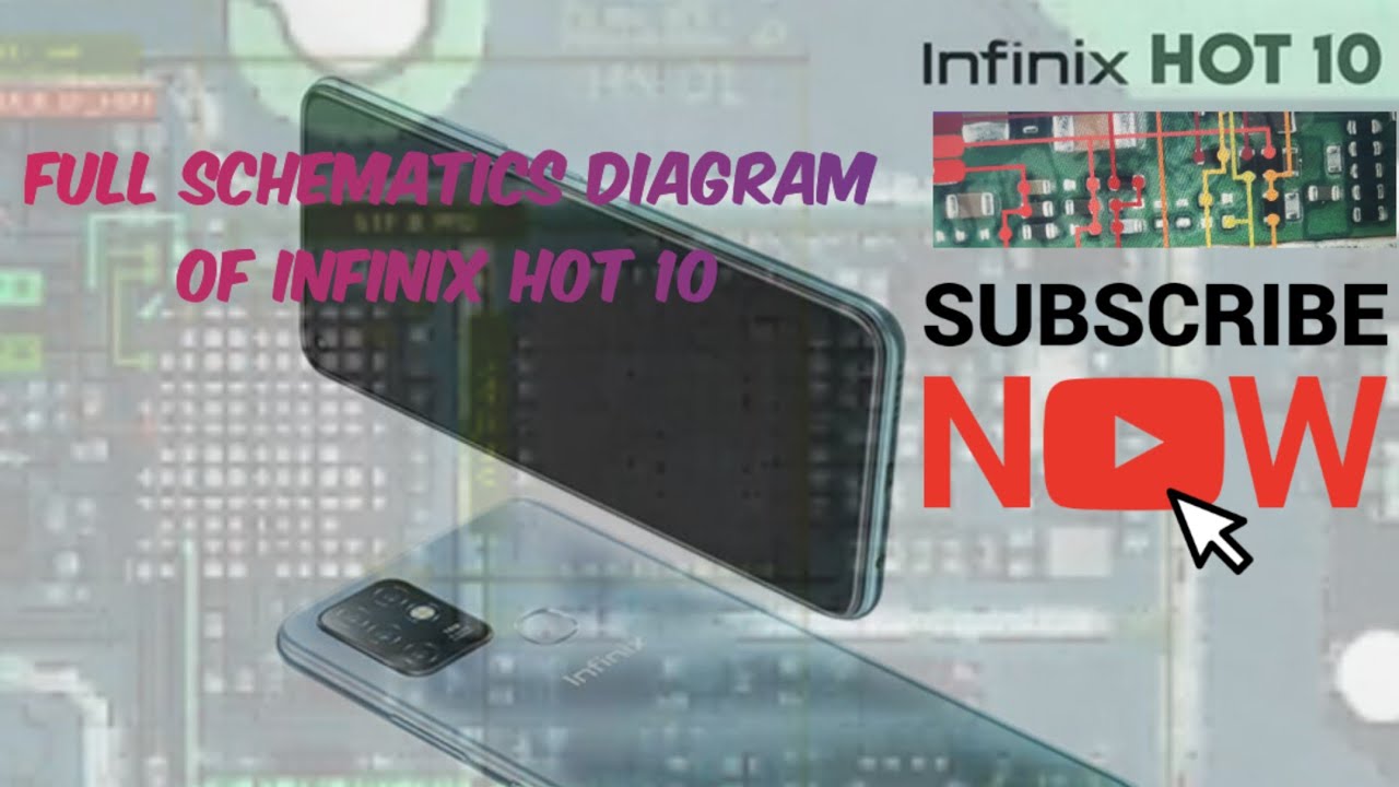 Full schematic diagram of Infinix hot 10