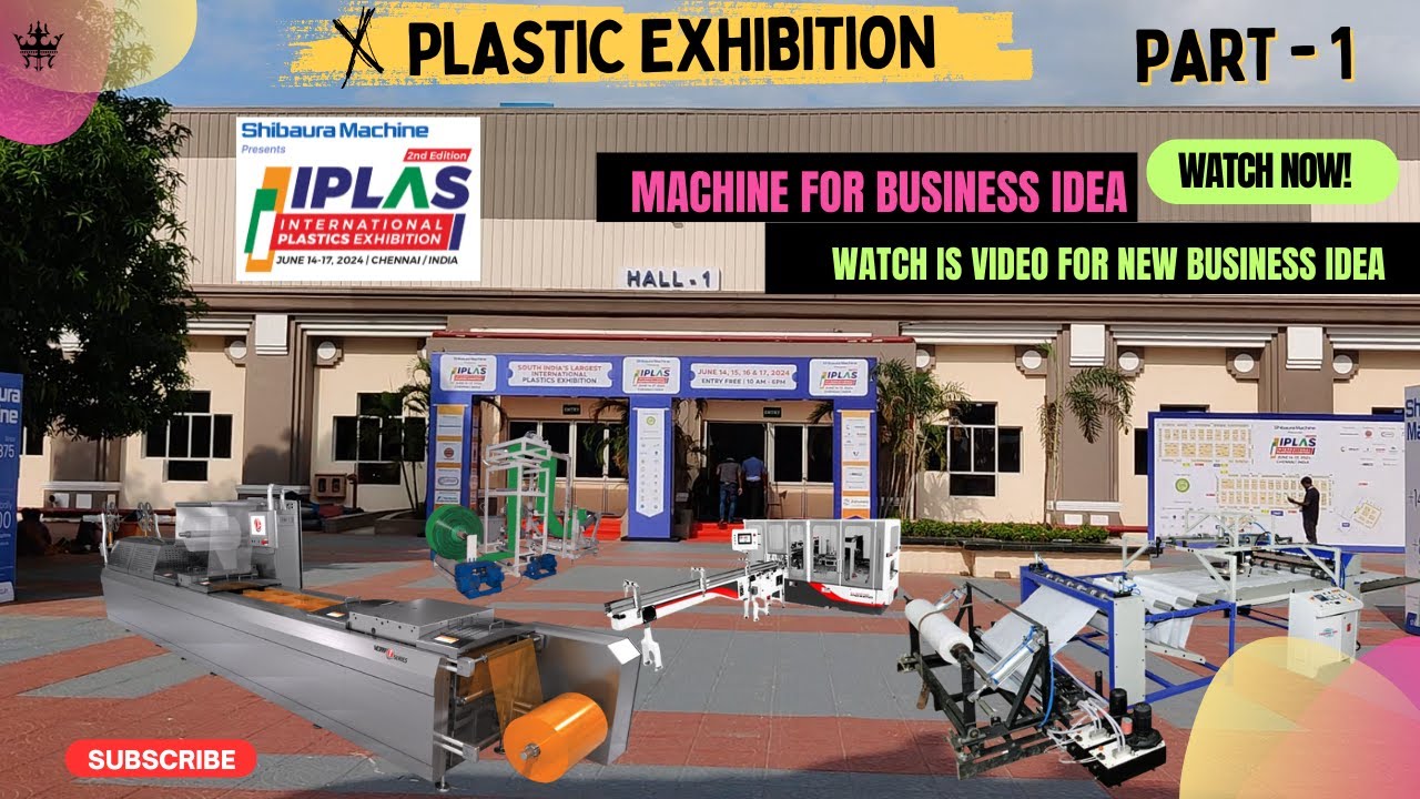 IPLAS INTERNATIONAL PLASTICS EXHIBITION 2024 |Chennai Trade Centre| Chennai vlog #shorts #viral b2b