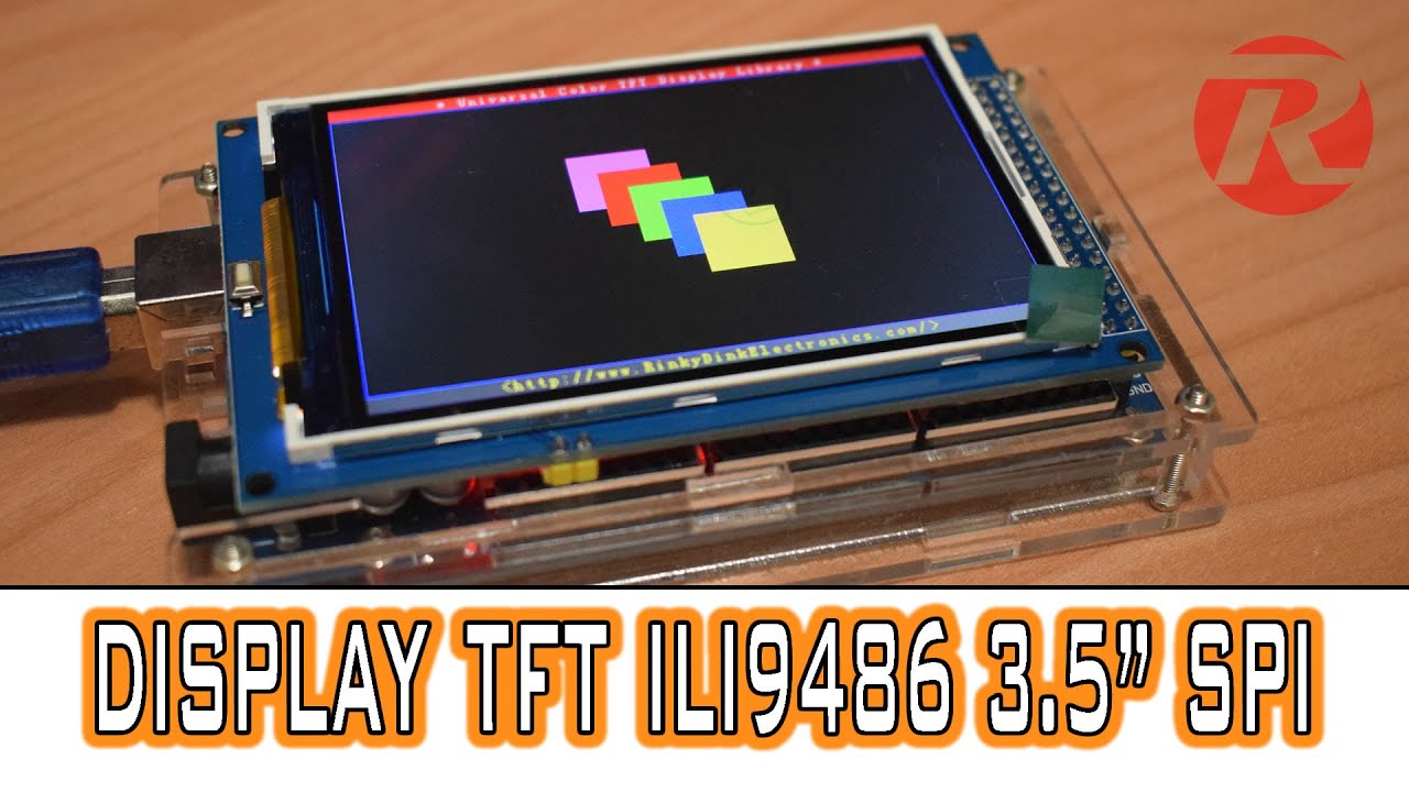 Display TFT ILI9486 SPI 3,5
