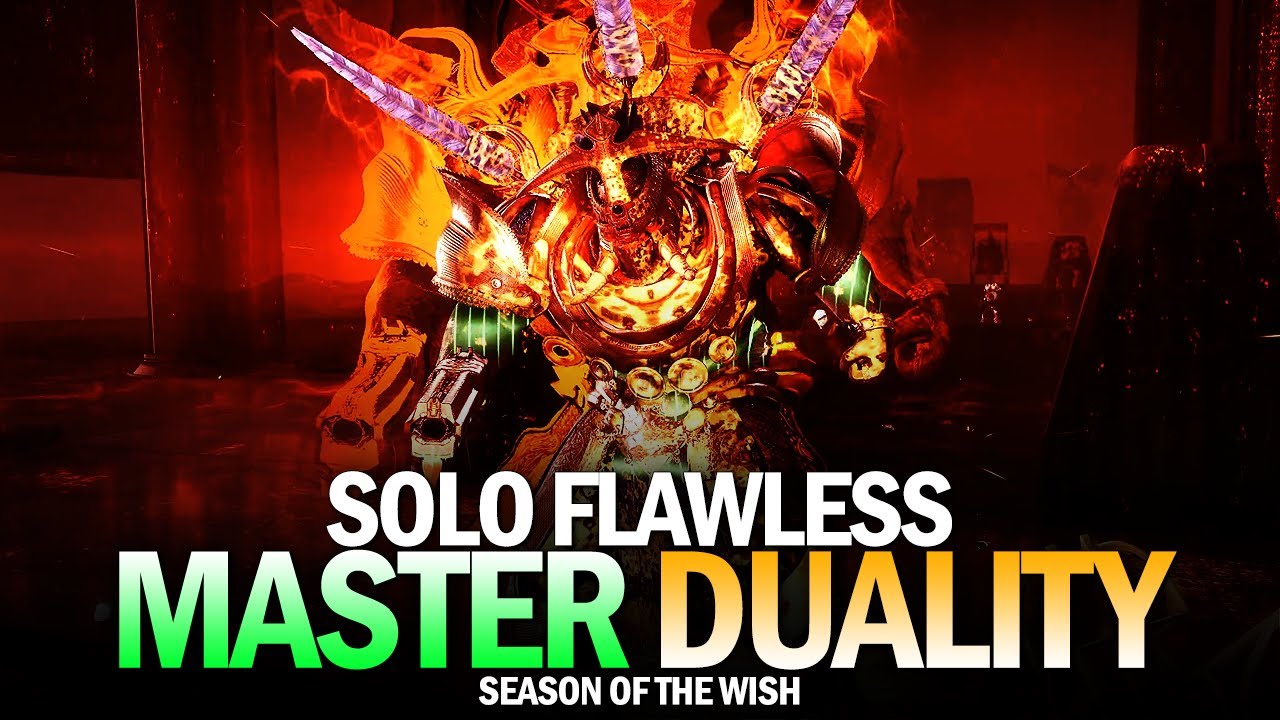 Solo Flawless Master Duality Dungeon [Destiny 2]