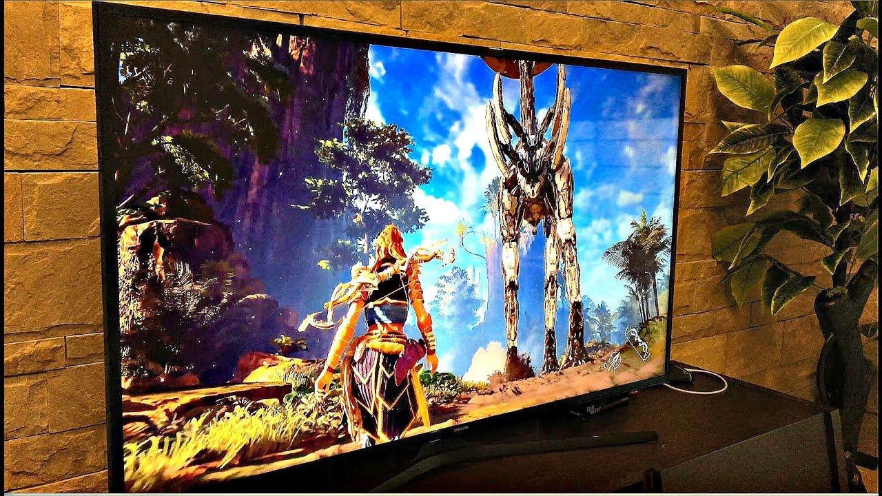 PS4 PRO Best Budget Samsung 4K UHD LED With HDR - Horizon Zero Dawn