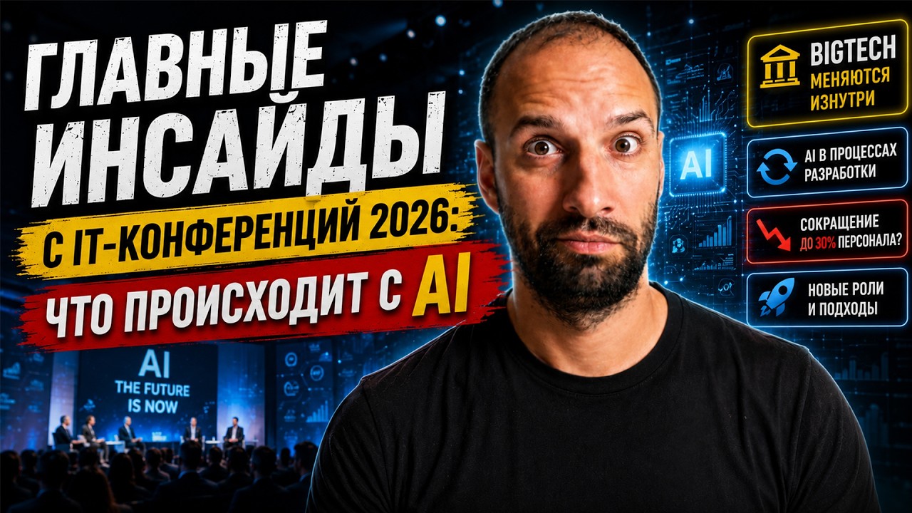 Как ИИ меняет разработку в 2026: главные инсайды с крупнейших IT-конференций / Кирилл Мокевнин
