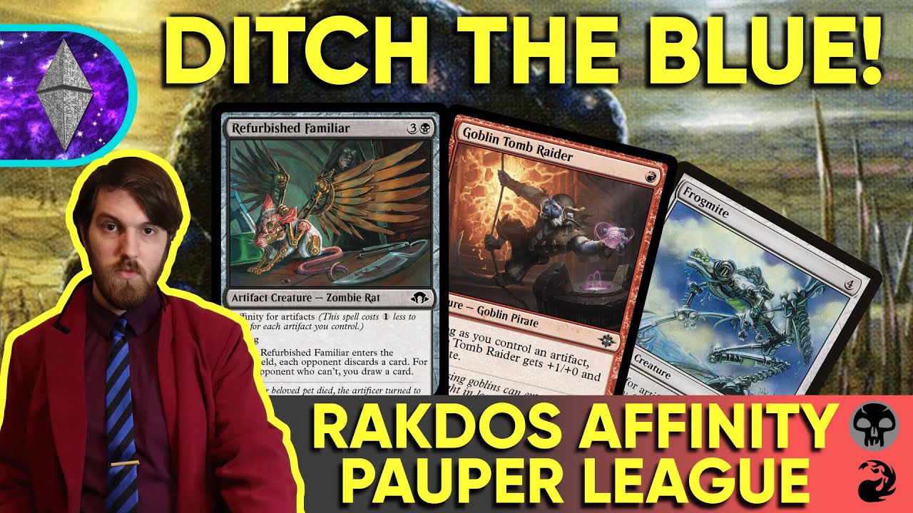 DITCH THE BLUE! Rakdos Affinity MTG Pauper Aggro Homebrew