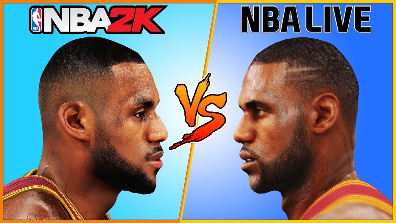 LeBRON JAMES NBA 2K vs NBA LIVE [2004 - 2017] 🏀