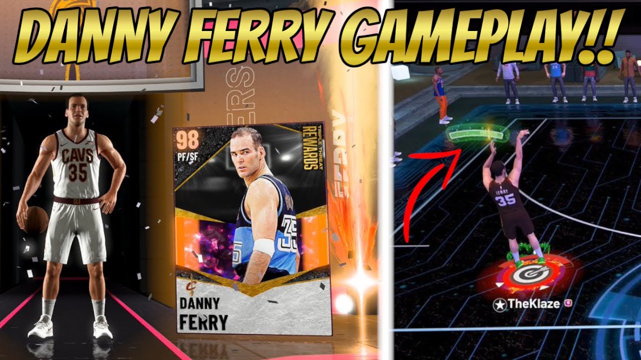 NBA 2K21 MYTEAM GALAXY OPAL DANNY FERRY FROM THE VAULT!! IS HE ONE OF THE BEST CARDS IN THE GAME?!