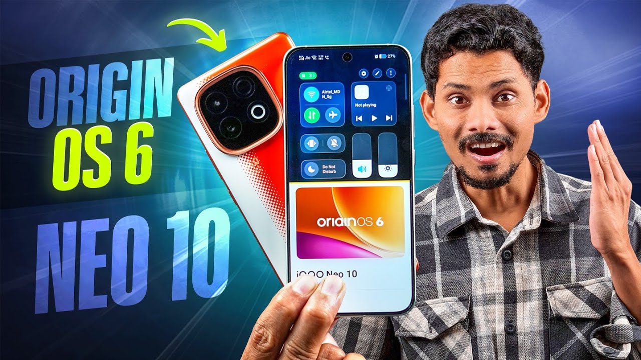 iQOO Neo 10 OriginOS 6 Review- Smooth AF but *Gaming* is WORSE? 😱