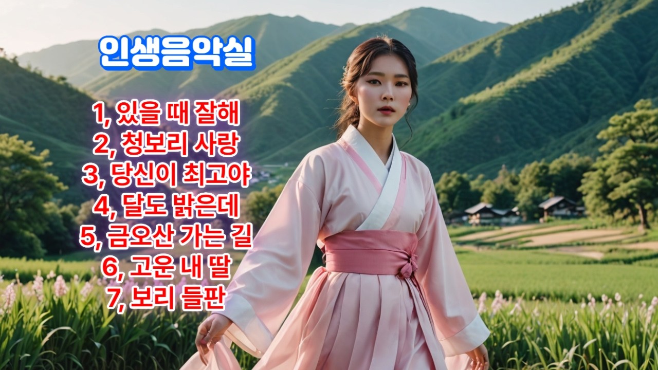 있을 때 잘해 7곡.    #인생음악실 #신곡 #K-POP#감성 트로트#인기트로트#트로트#신곡추천#5060음악#시니어추천곡  #사극트로트 #미스트로트#시니어음악#국악트로트