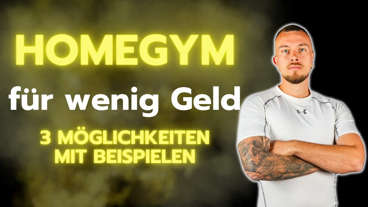 Homegym einrichten - 3 günstige Möglichkeiten