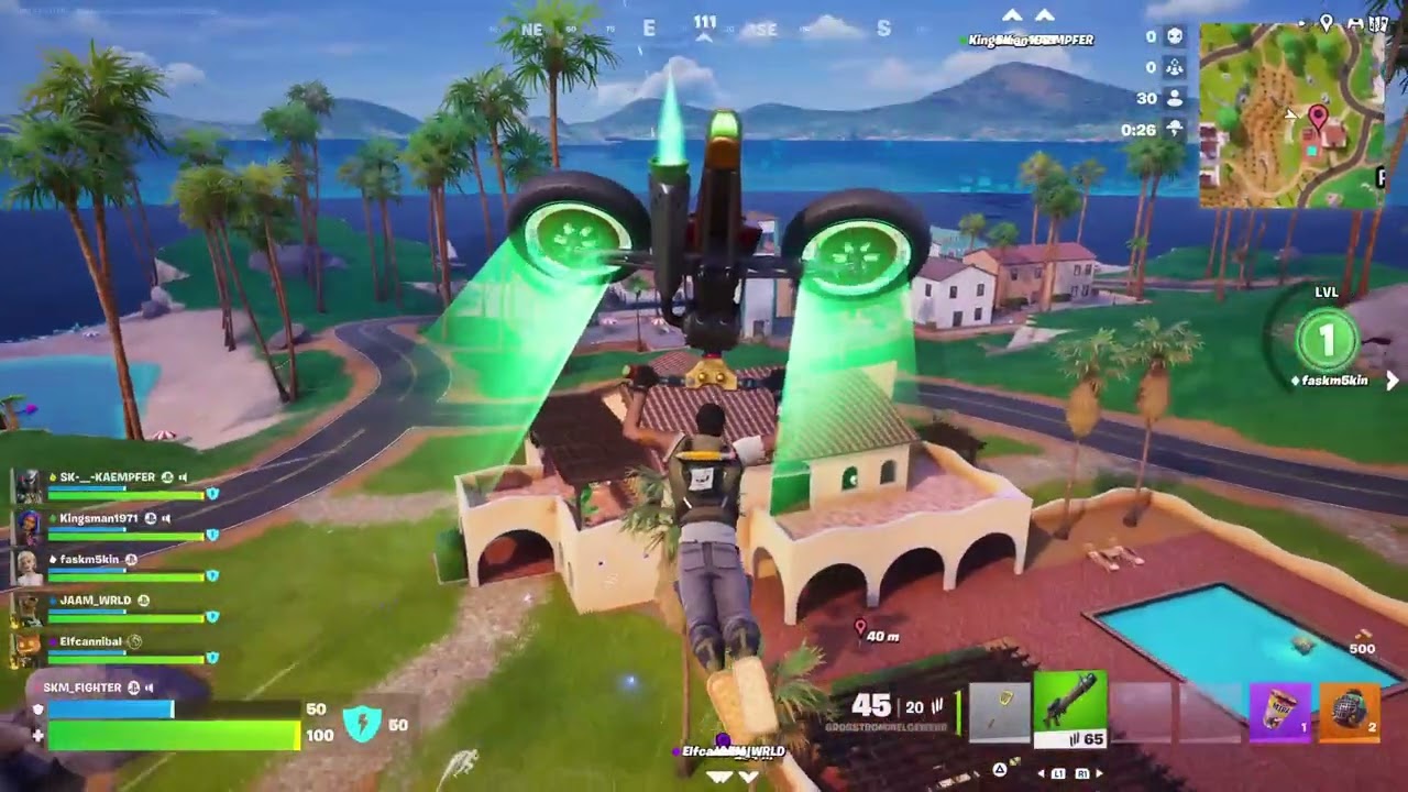 Fortnite blitz royal 6vs6 Gameplay