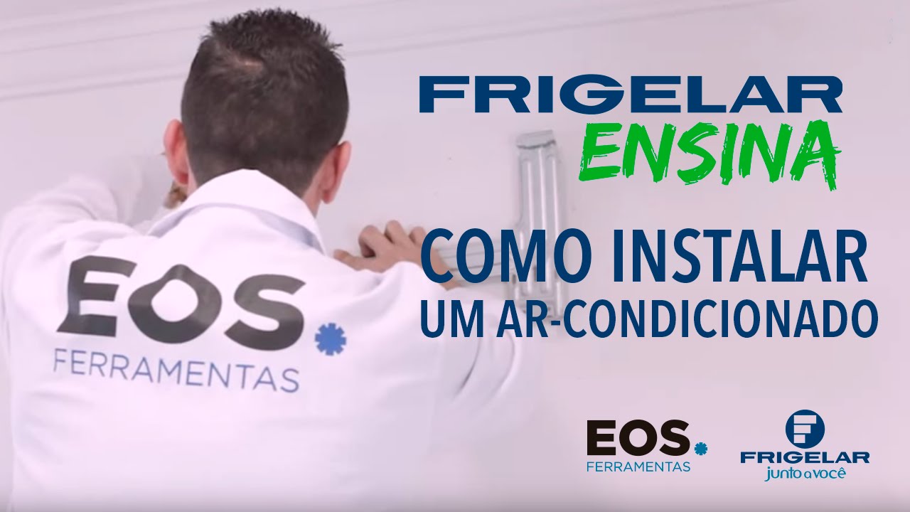 Aprenda Como Instalar um Ar-Condicionado | Frigelar Ensina