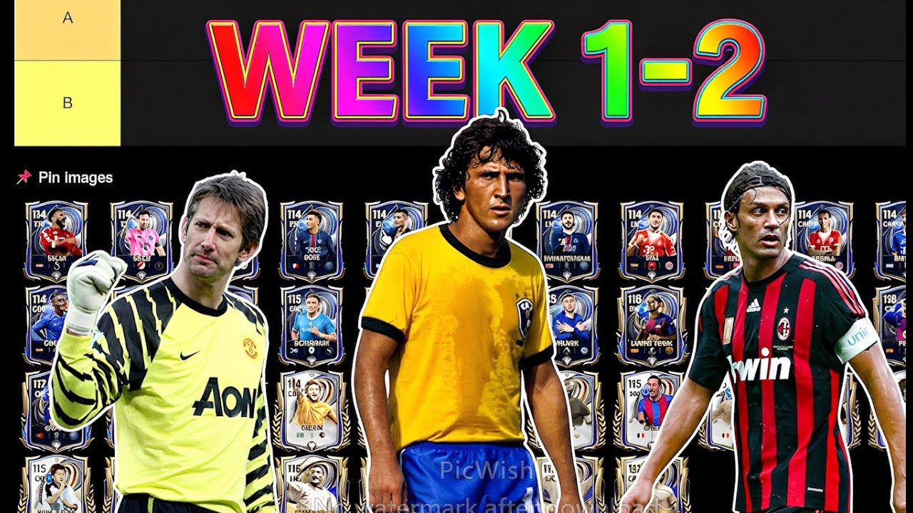 Tier List นักเตะ TOTY Week 1-2 |FC Mobile