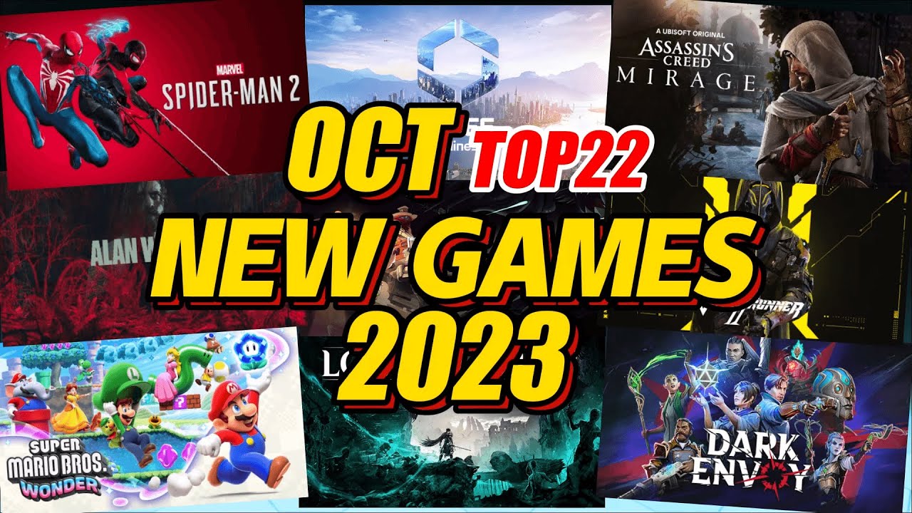 New 22 Most Anticipated Games of October 2023