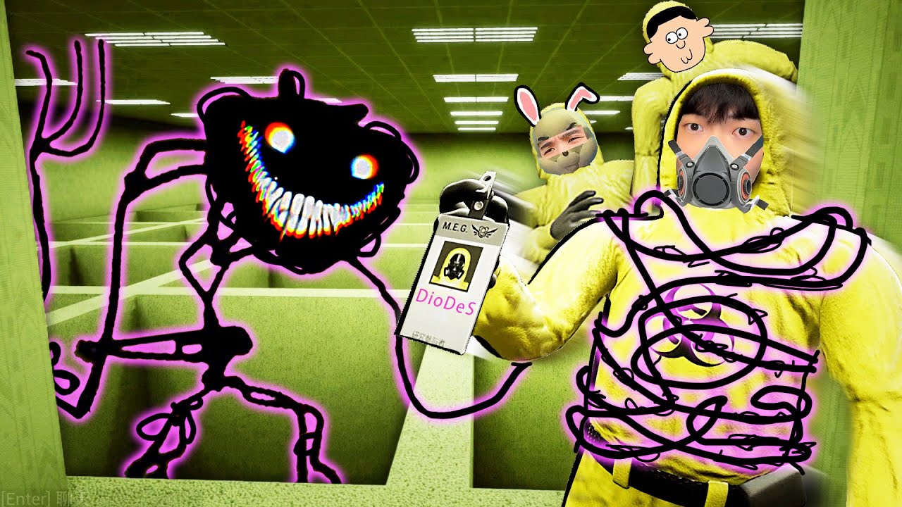逃離後室1 這是我玩過最真實的後室多人遊戲！Escape the Backrooms