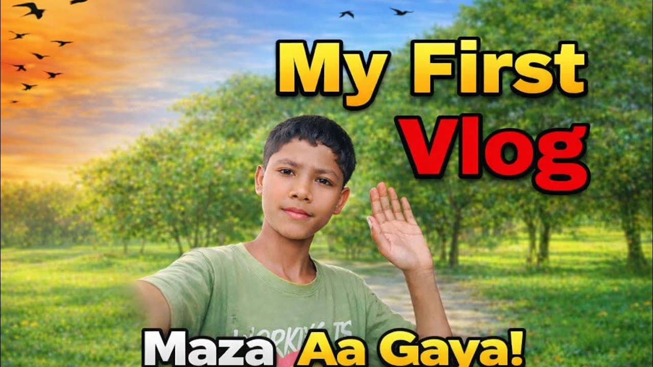 My First Vlog 😅 | | My First Vlog Video 2026 | | Bikash Vlogs 