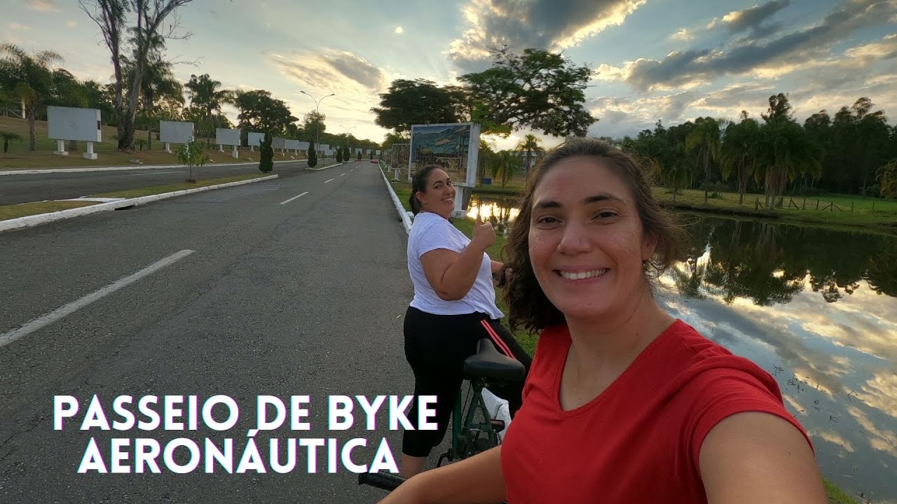 PASSEIO DE BYKE NA AERONÁUTICA EM GUARATINGUETÁ