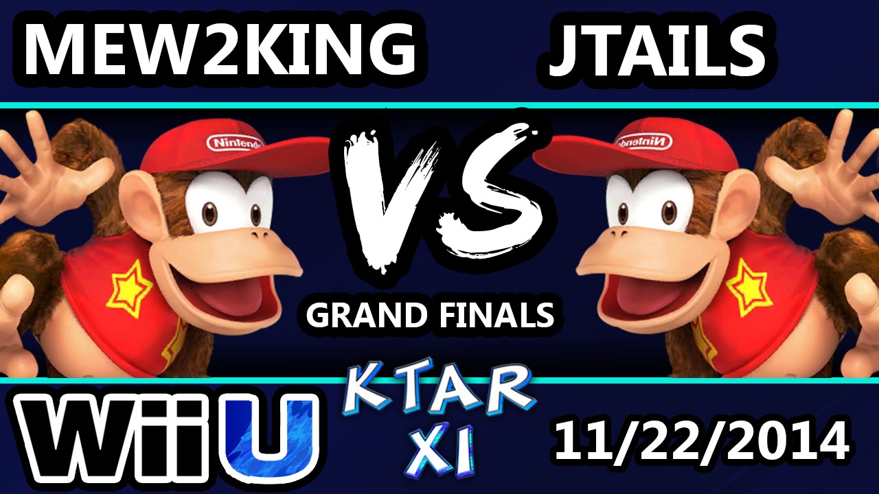 KTAR XI - Jtails (Diddy Kong) Vs. Mew2King (Diddy Kong) - Grand Finals - Smash Wii U