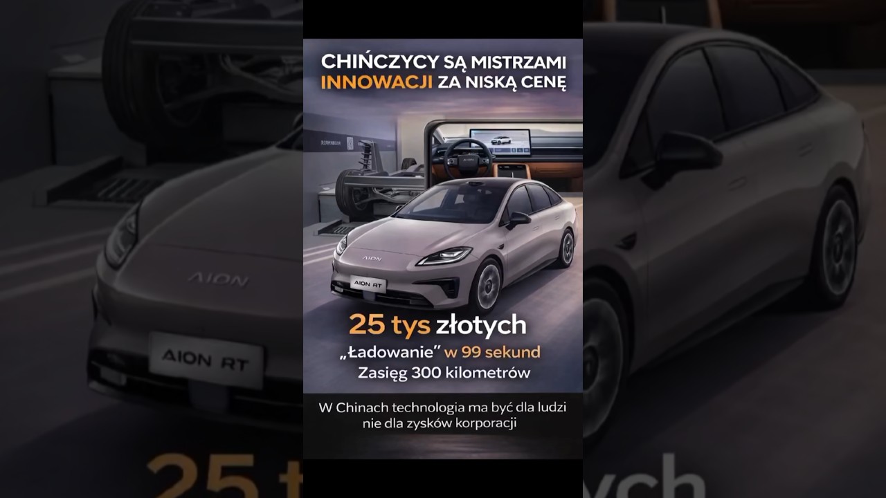 Chińczycy mistrzami innowacji za rozsądną cenę. Auto za 25 tys złotych a 