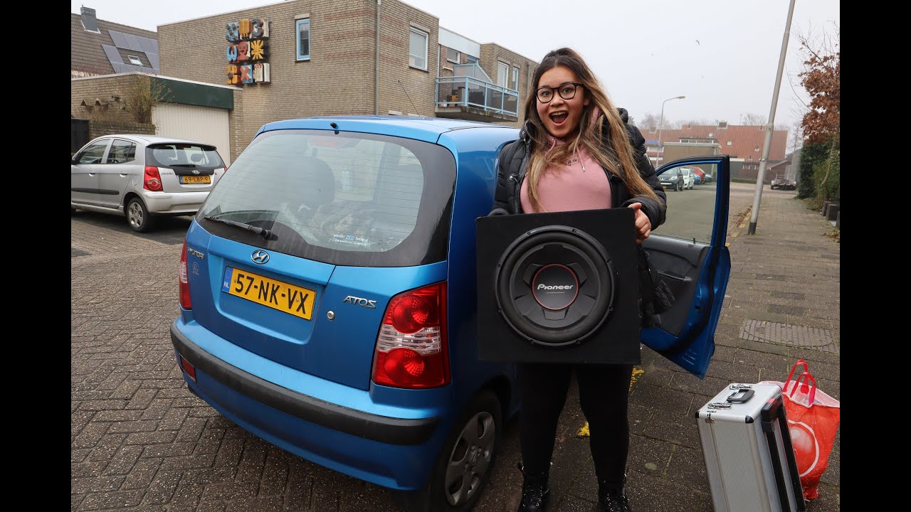 SUBWOOFER IN FABIENE HAAR AUTO BOUWEN! #29