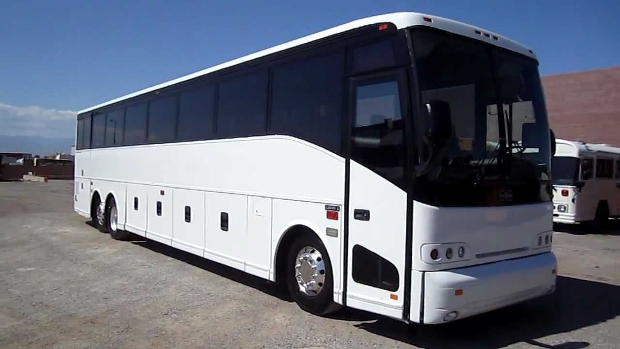 2002 Van Hool C2045 57 passenger used coach bus for sale Las Vegas Bus Sales C45819
