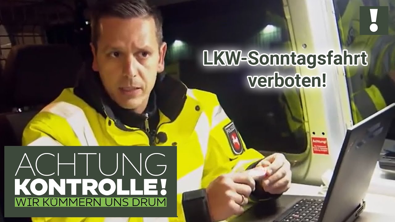 🚚 DÖNERSPIESSE und Käse am Sonntag unterwegs! VERBOTEN! 🚚 3 LKW-Kontrollen | Achtung Kontrolle