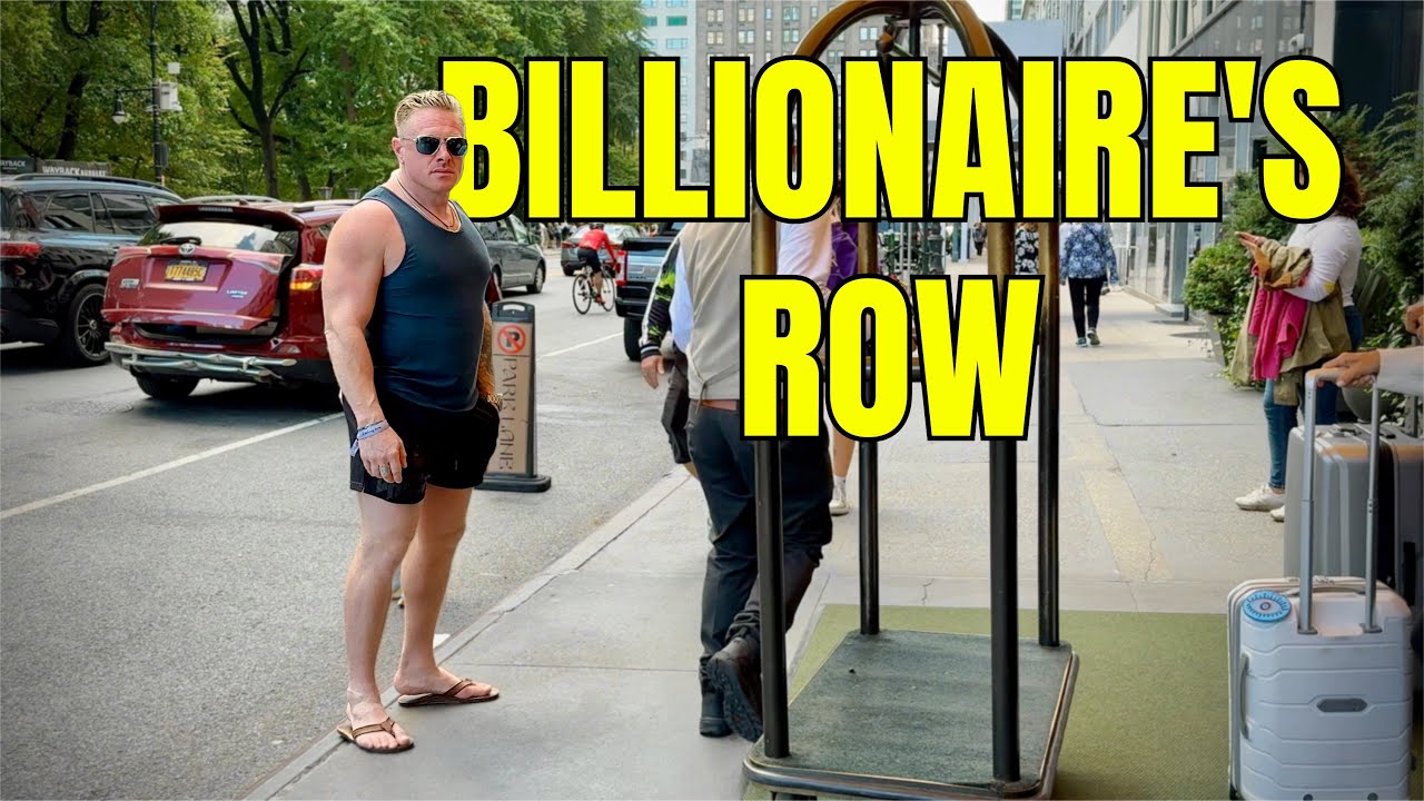 NEW YORK CITY Walking Tour [4K] - BILLIONAIRES' ROW