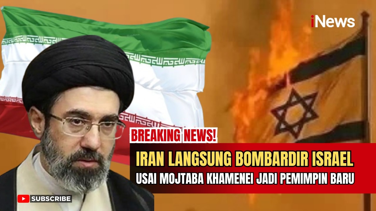 BREAKING! Iran Hujani Rudal ke Israel Usai Pemimpin Baru Mojtaba Khamenei Dilantik | iNews Terkini