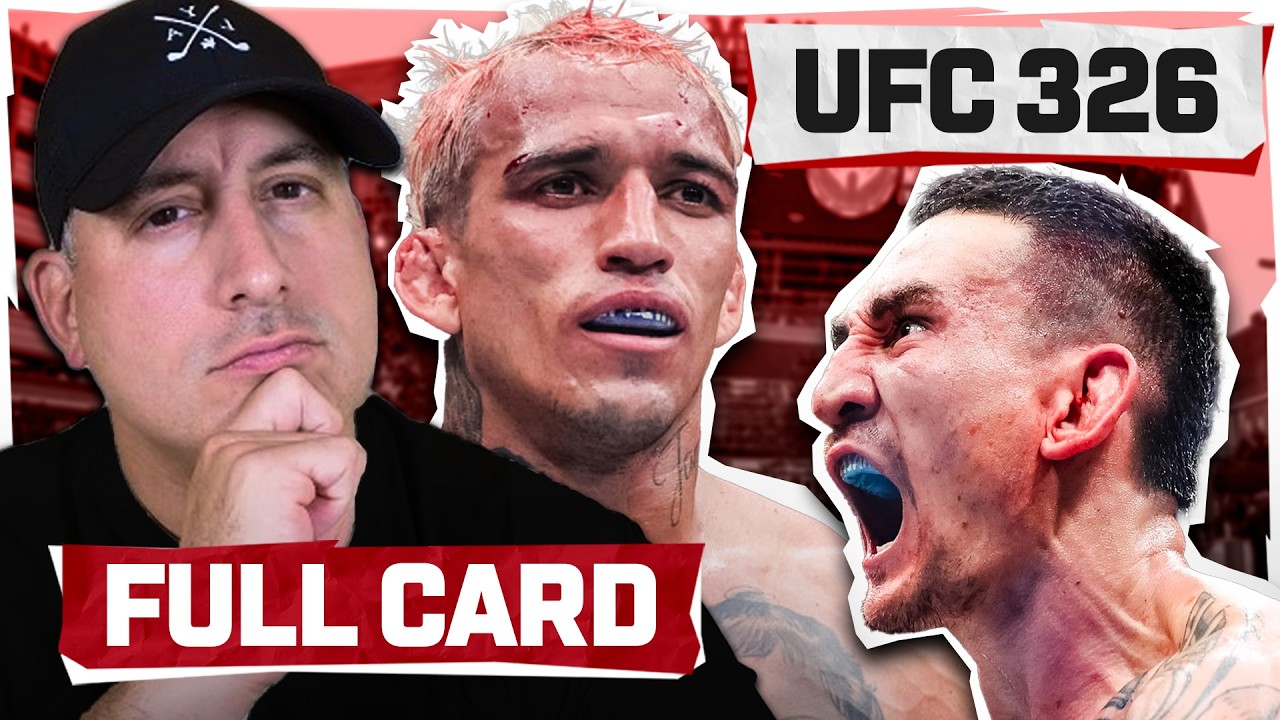 UFC 326: Holloway vs. Oliveira 2 FULL CARD Picks, Predictions and Bets