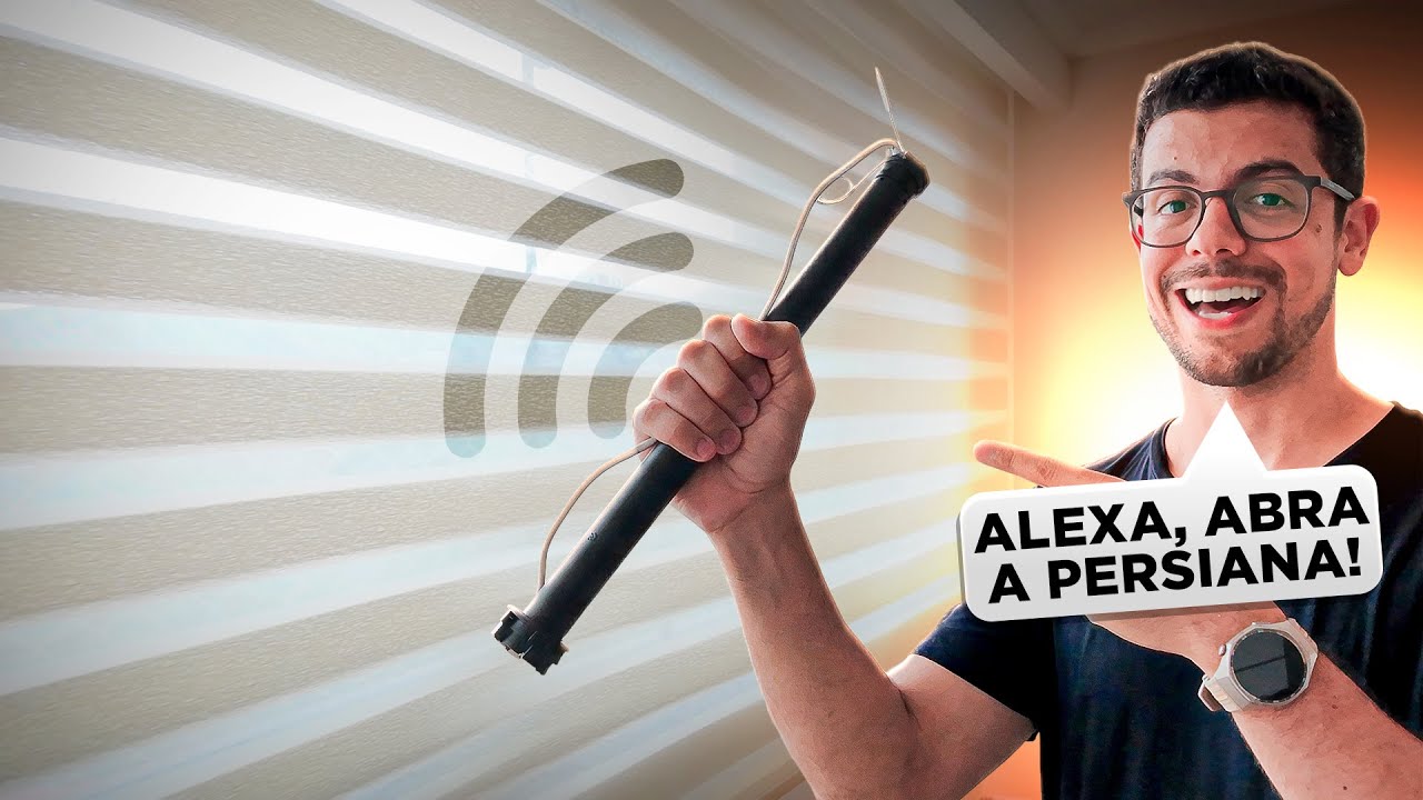 Como Automatizar Persiana com Alexa? (Inteligente Motorizada)