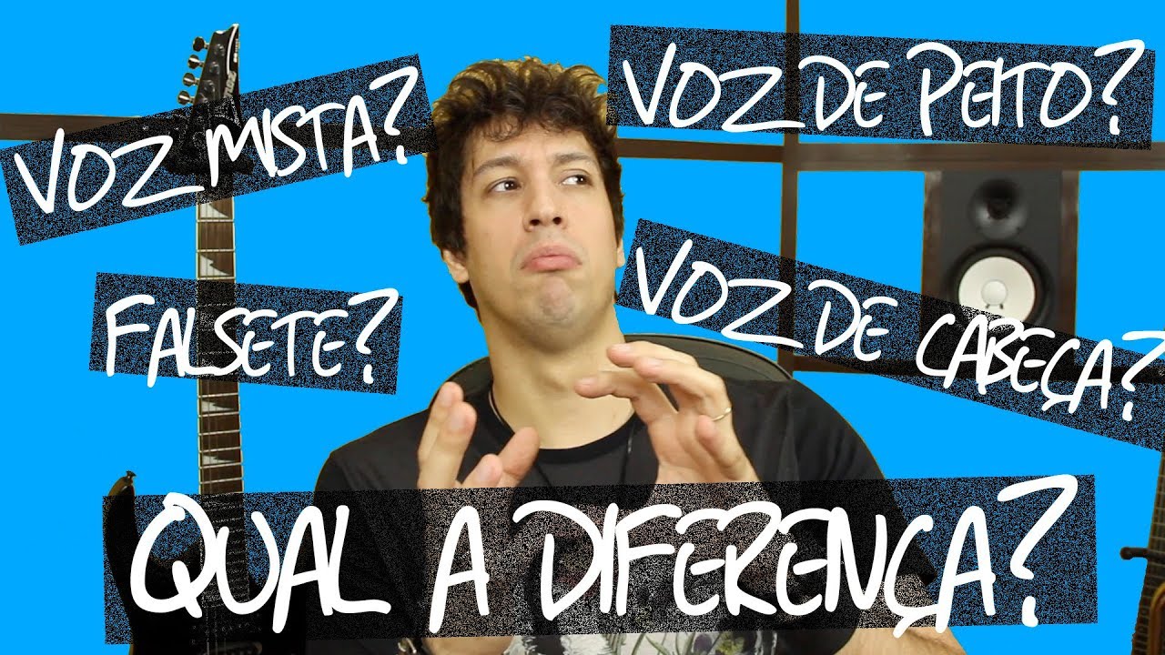 Diferenças entre Voz de Peito, Voz Mista, Voz de Cabeça e Falsete! | Marino Scheid