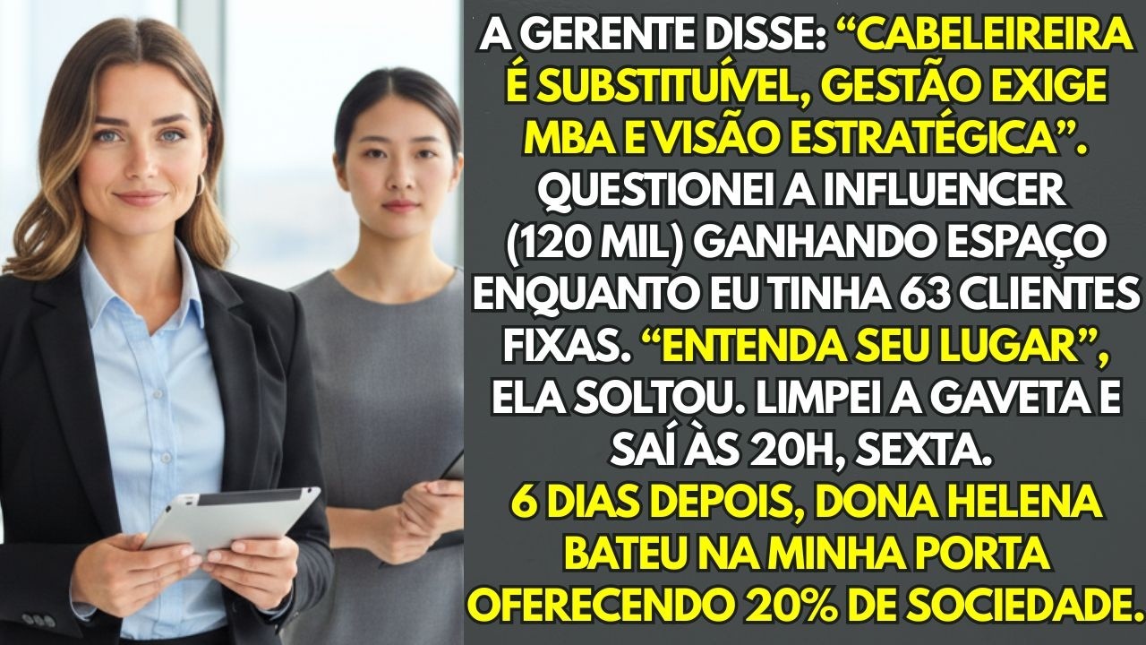 Na Festa Da Empresa, Fui Forçada A Servir Bebidas; A Esposa Do Dono Me Deu Um Tapa Na Frente De...
