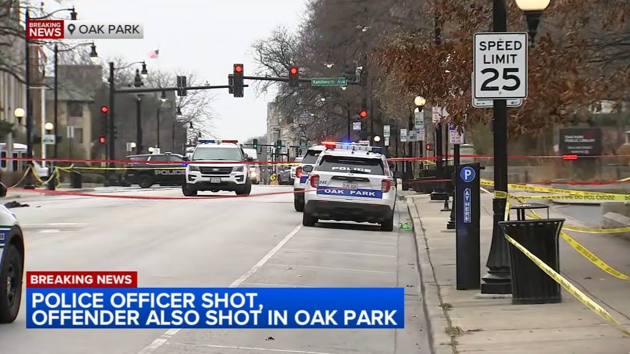 LIVE: Officer shot in Oak Park