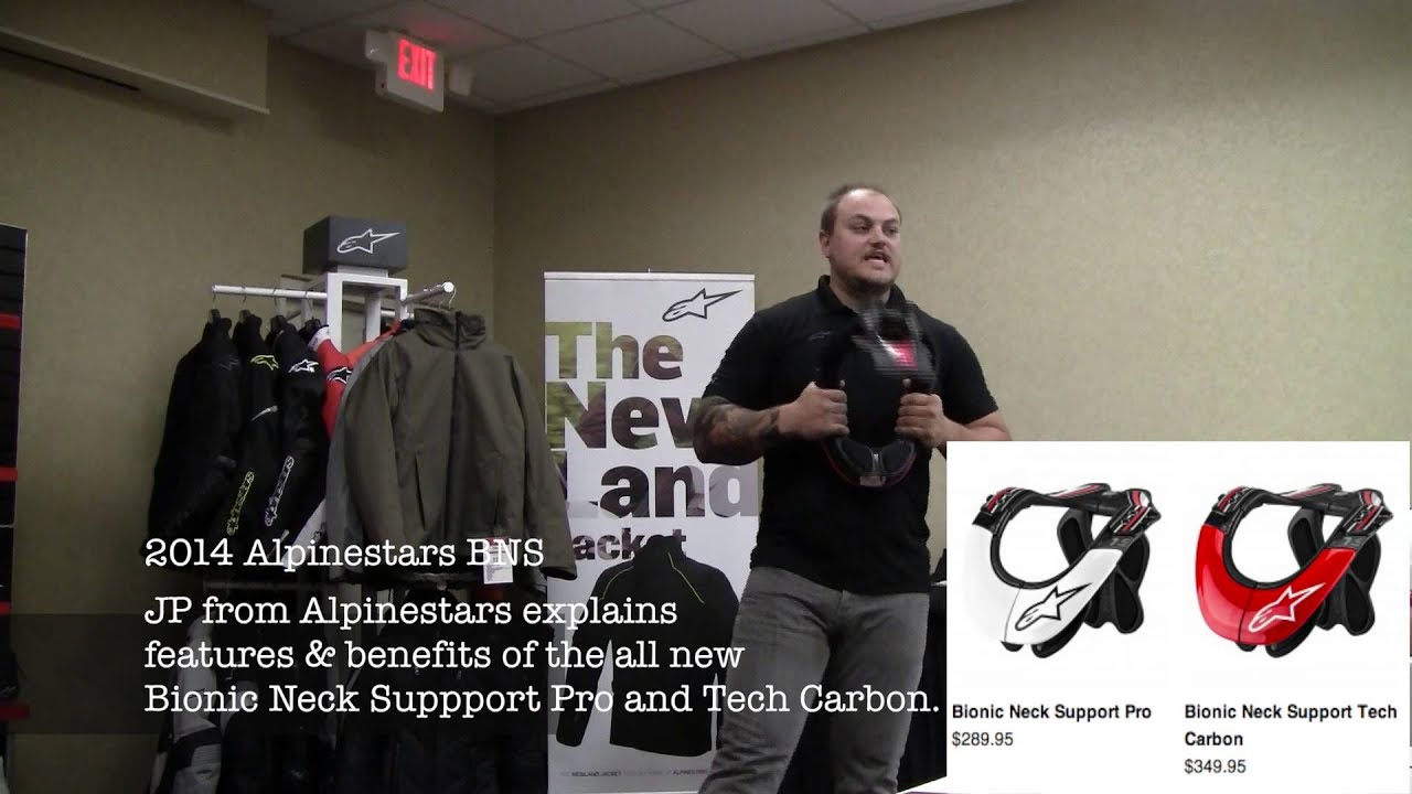 Alpinestars 2014 Bionic Neck Support Pro и Tech Carbon