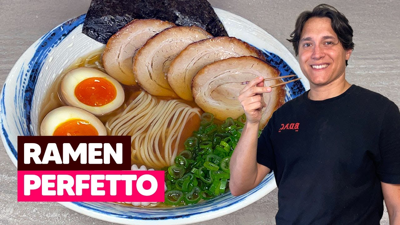 RAMEN: la ricetta perfetta per farlo in casa COME IN GIAPPONE 🍜​​🇯🇵​
