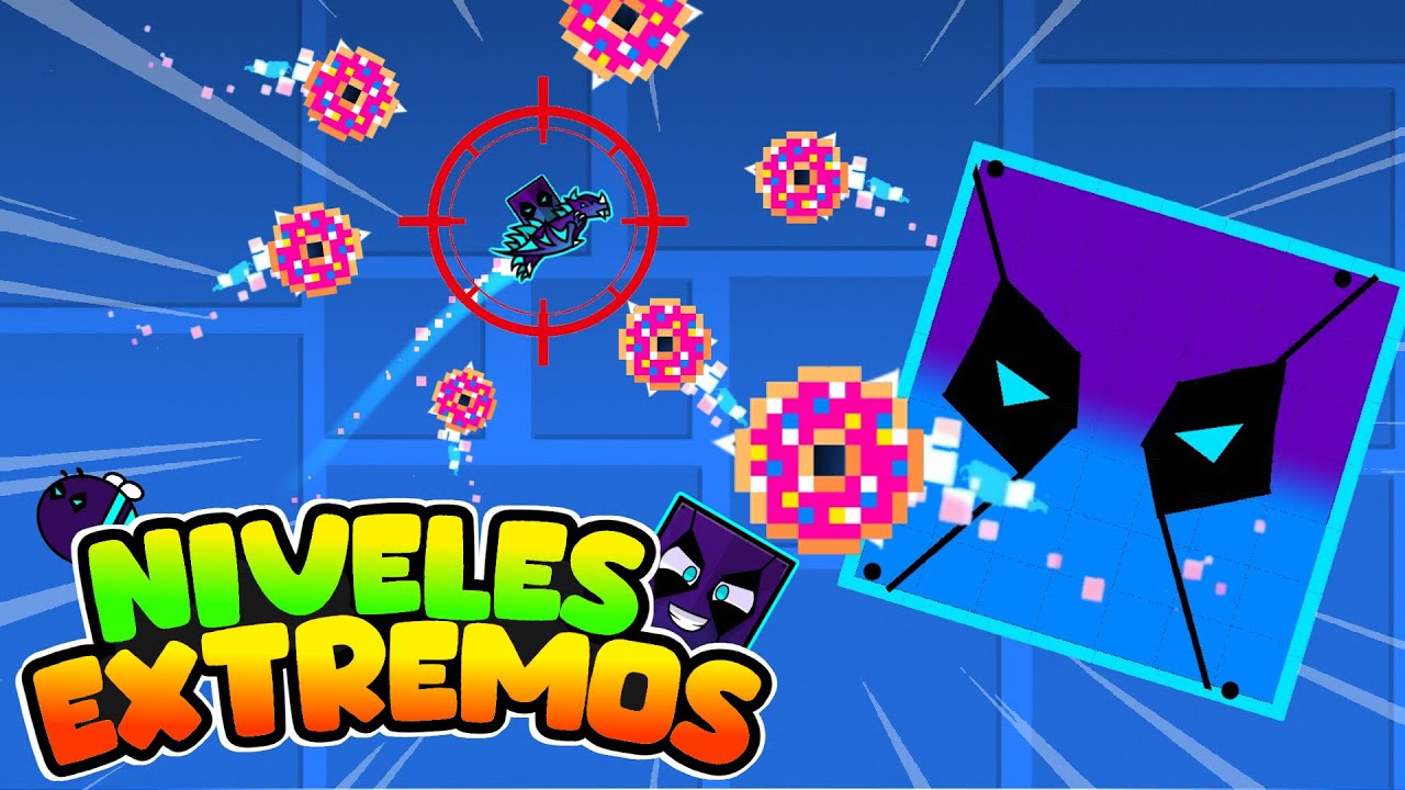 !!!LOS NIVELES CON MI NOMBRE MÁS EXTREMOS DE GEOMETRY DASH!!! | Geometry Dash 2.11