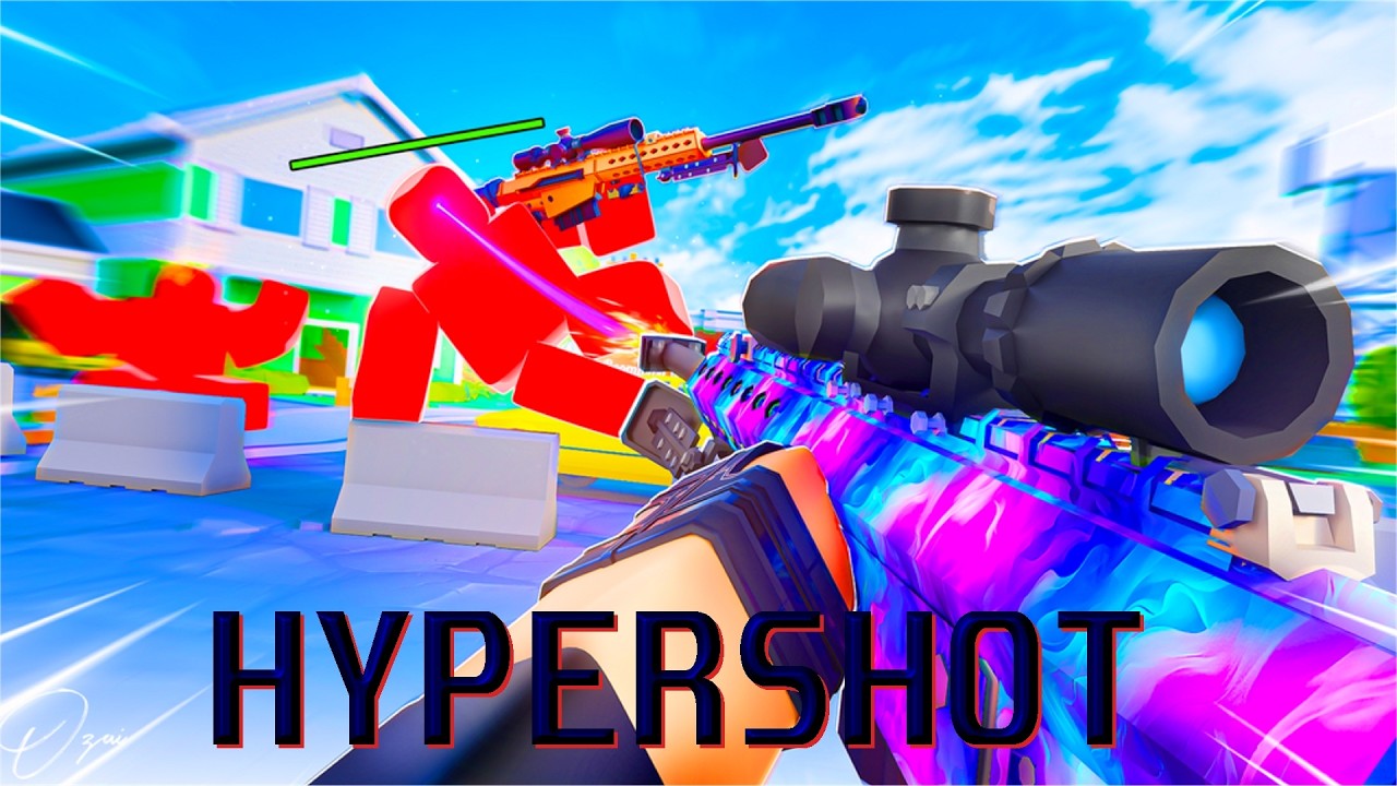 Roblox Hypershot - WARM UP, CLEAR OUT THE MAP