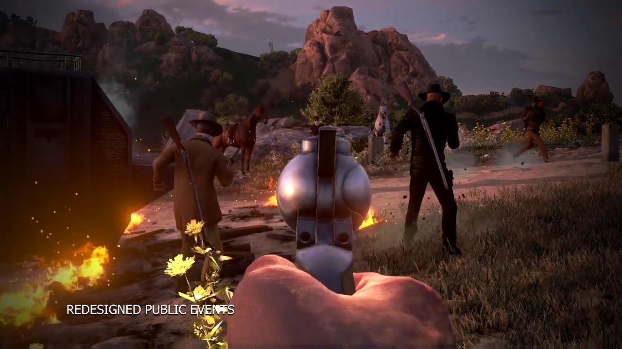Wild West Online Steam Launch Trailer