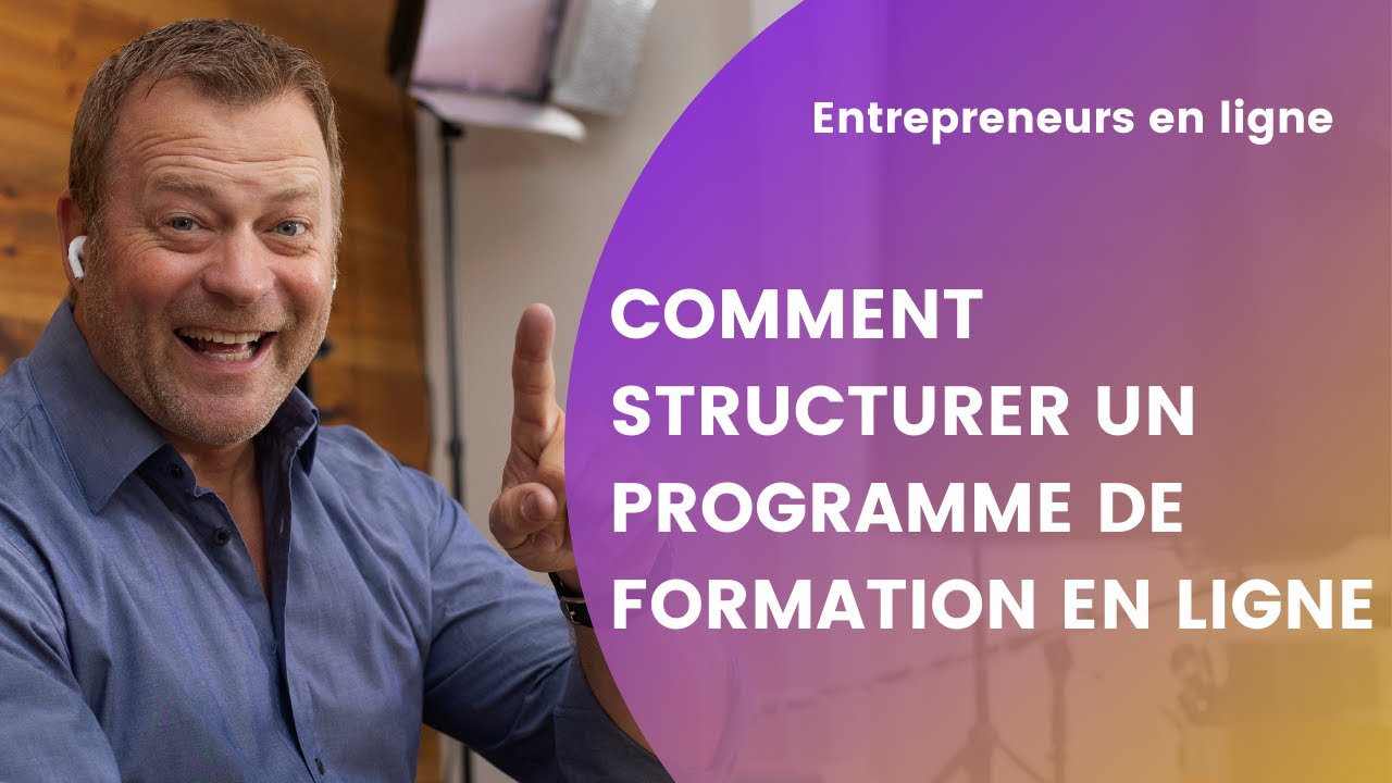 Comment structurer un programme de formation en ligne