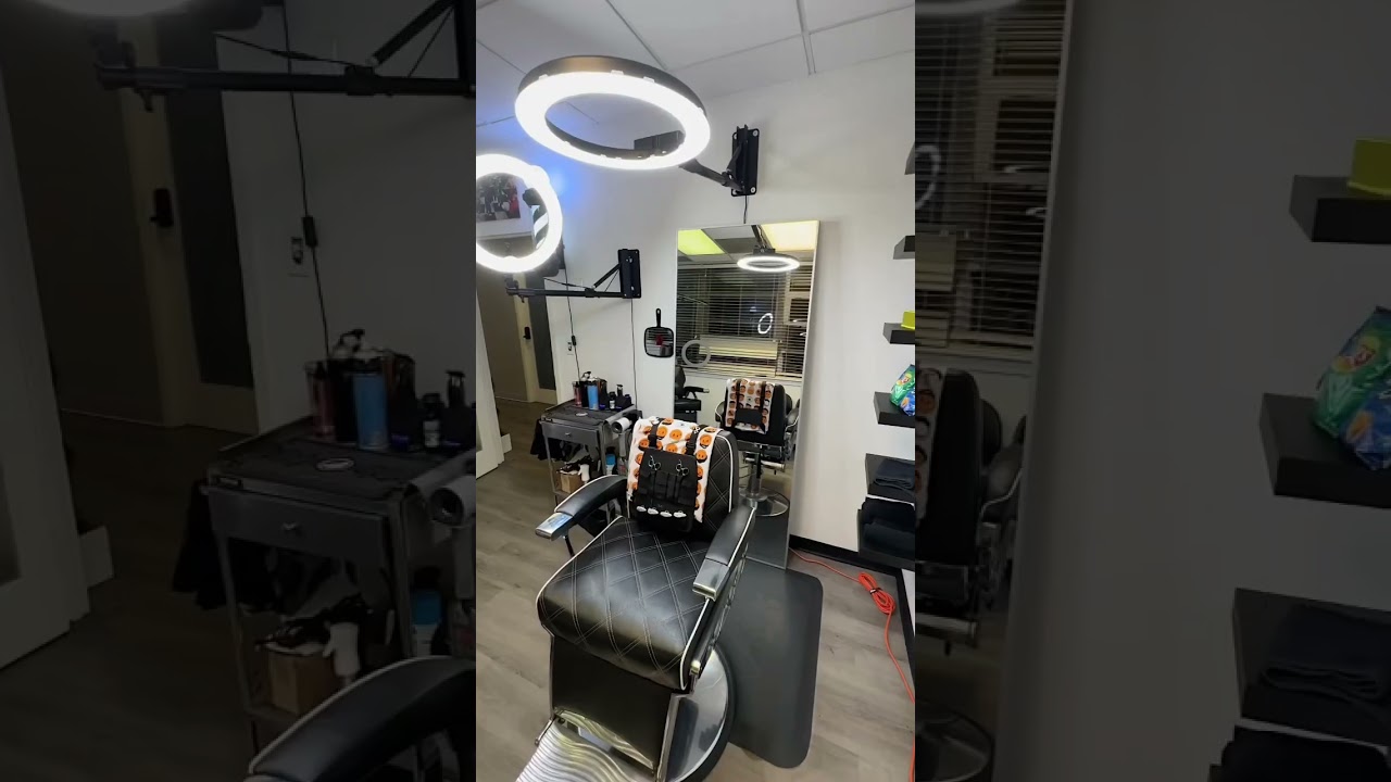 Barber Suite Set up 🔥💈 #shorts #barber #barbersetup #atlbarber #atlantabarber #joshxbarber