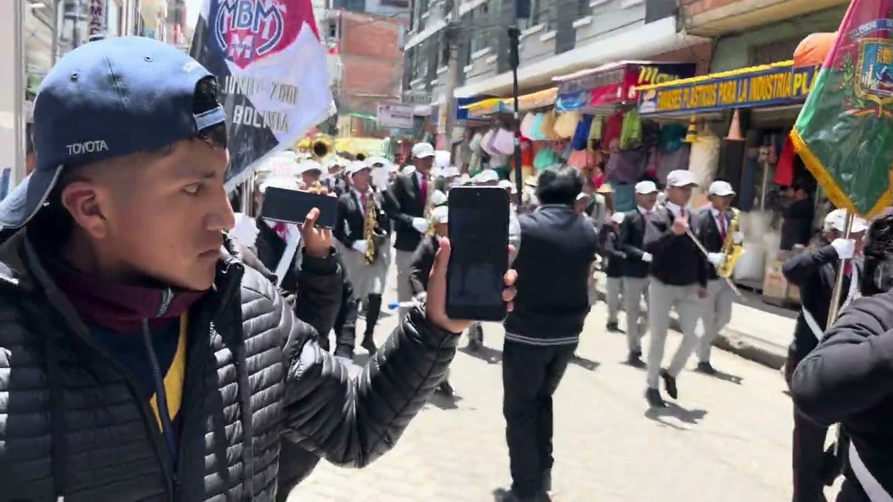 Unidad Educativa Plena Maranata 2026 - Desfile en honor al aniversario de la Ciudad de El Alto.